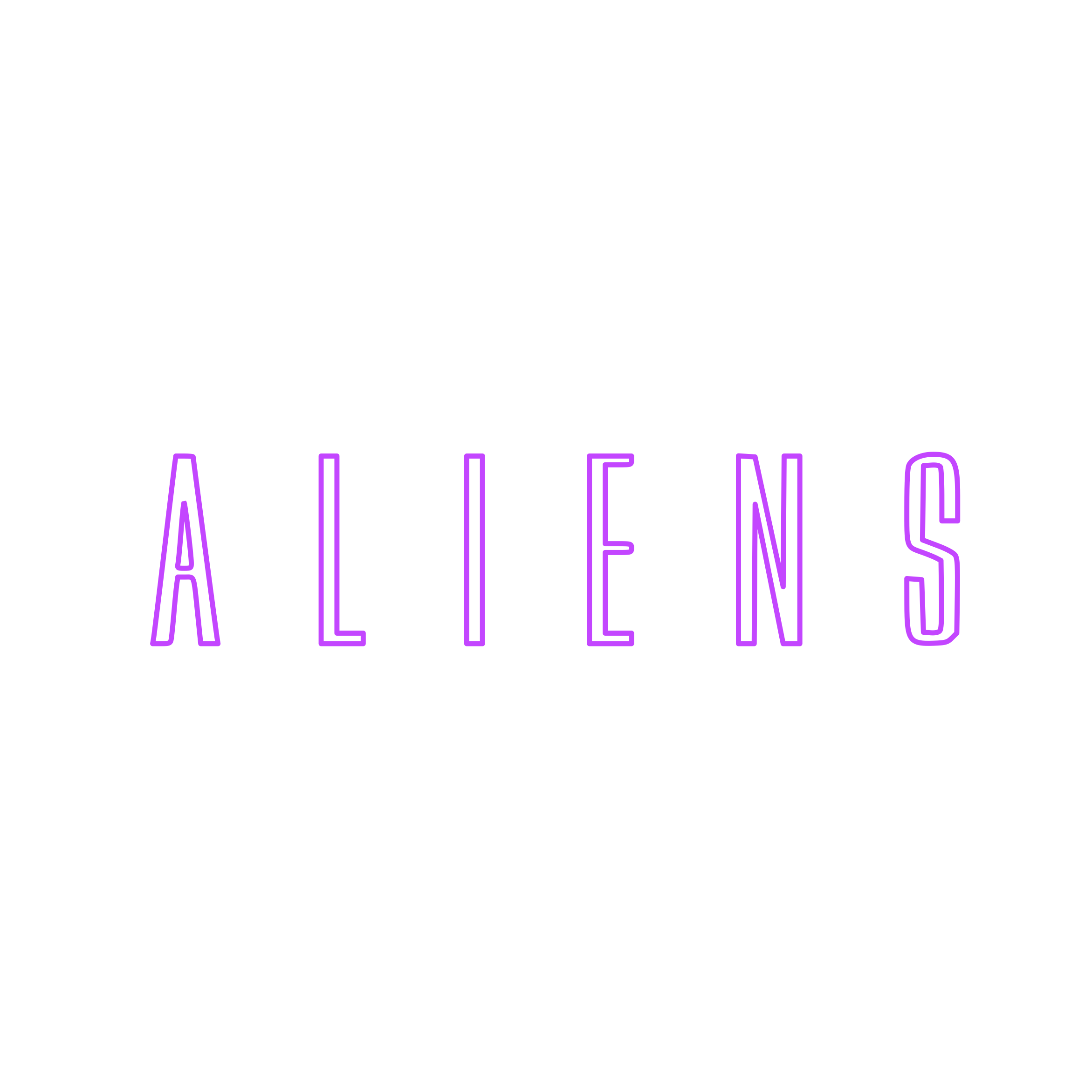 Pop Culture Alien Svg Line Art Free Vectors